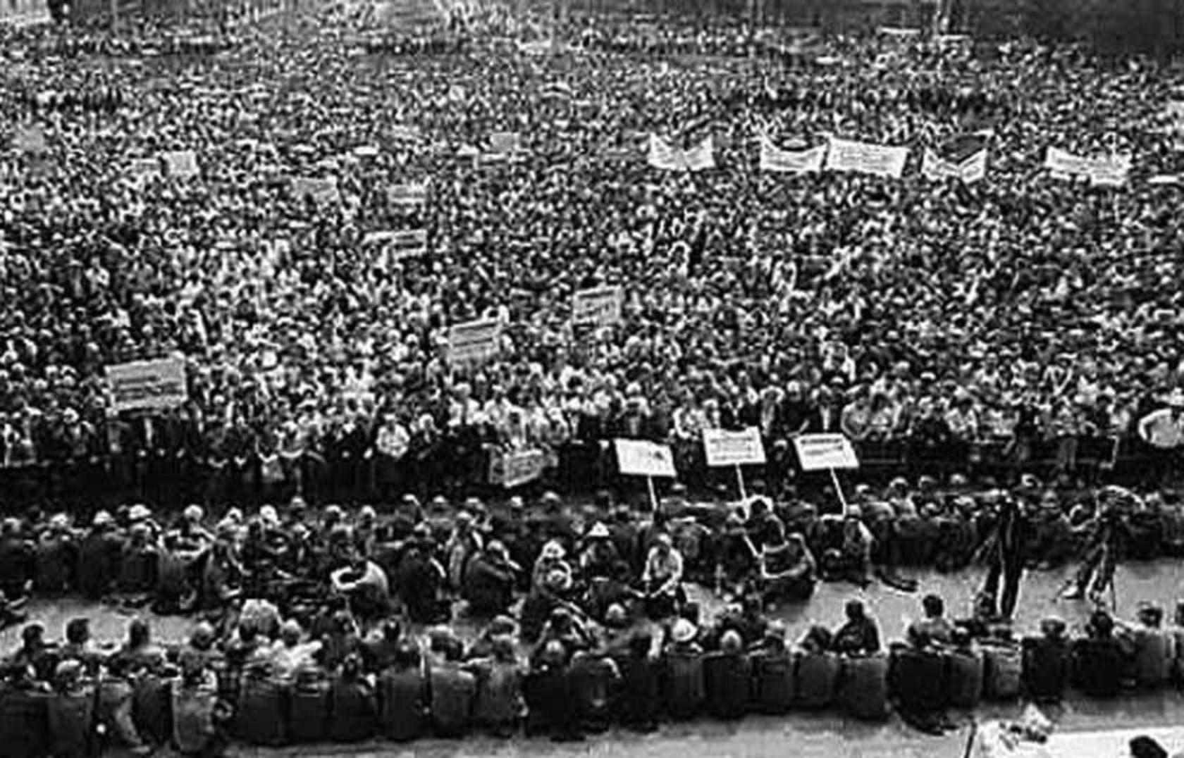 Демонстрация в новочеркасске 1962 год