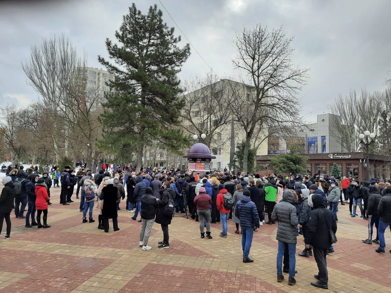 Новости ростова на дону видео. Митинг Навального в Ростове на Дону. Площадь Ленина Ростов на Дону митинг. Пикет в Ростове на Пушкинской. Ростовская демонстрация протеста.