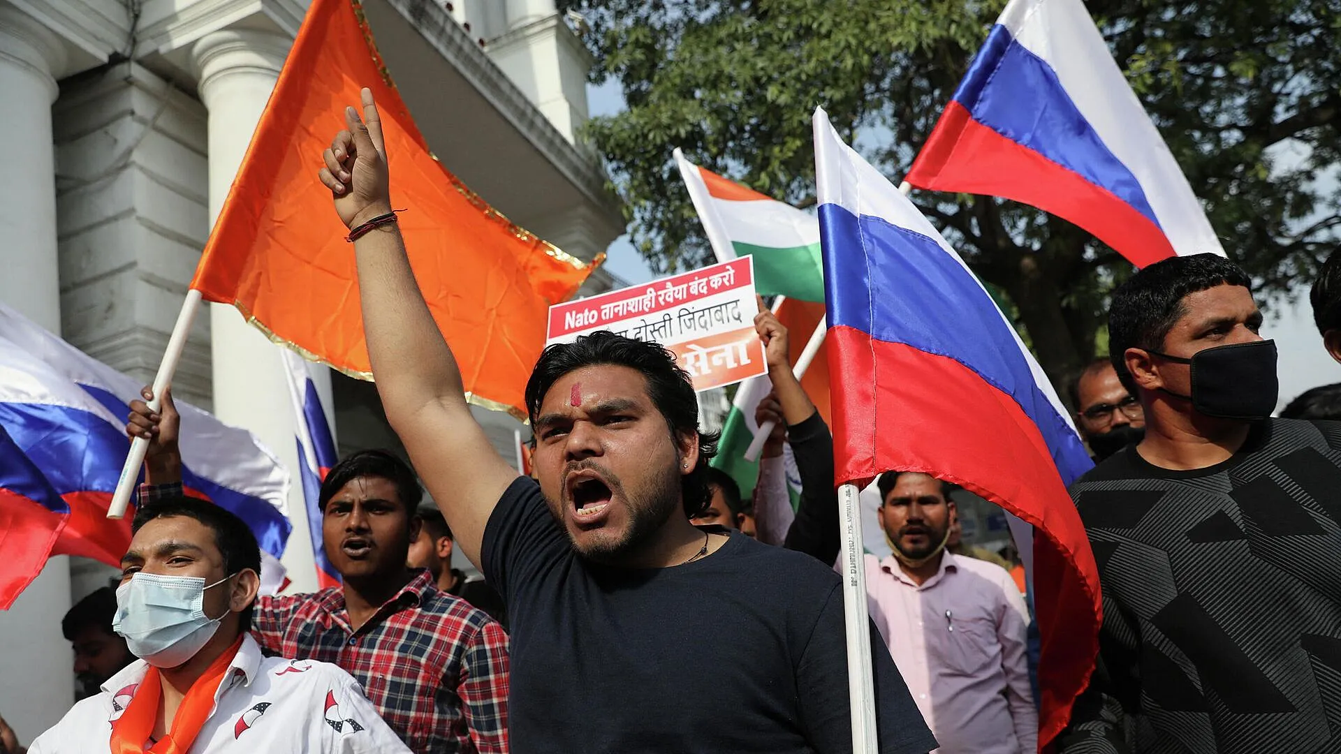 Риа индия. Индия за Россию. Индийцы в России. Индус в РФ. Митинги в Индии.